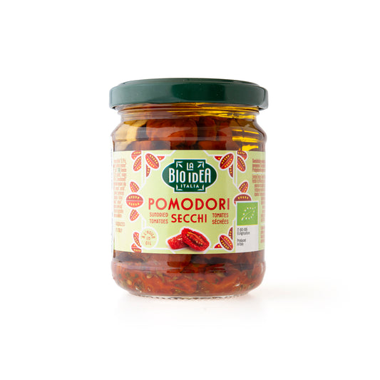 340015 Rajčata sušená v oleji 190 g BIO   BIO IDEA-1
