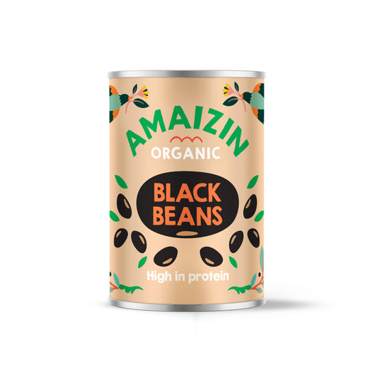 341051 Fazole černá sterilovaná 400 g BIO   AMAIZIN-1