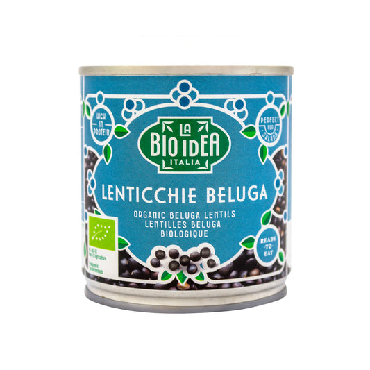 341073 Čočka beluga sterilovaná 200 g BIO   BIO IDEA-1