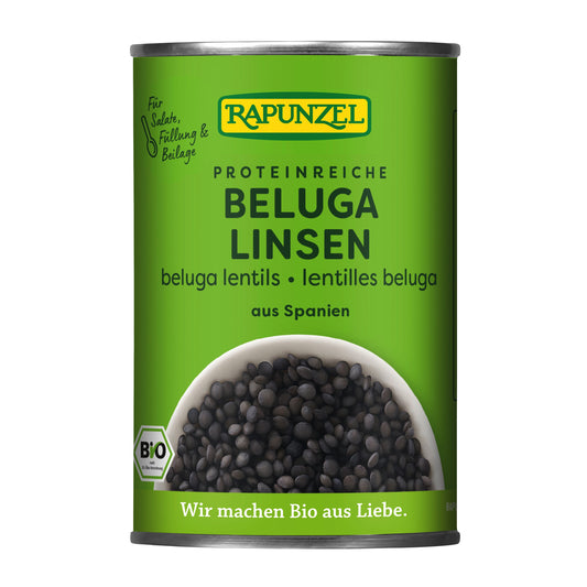 341081 Čočka černá beluga sterilovaná 400 g BIO   RAPUNZEL-1
