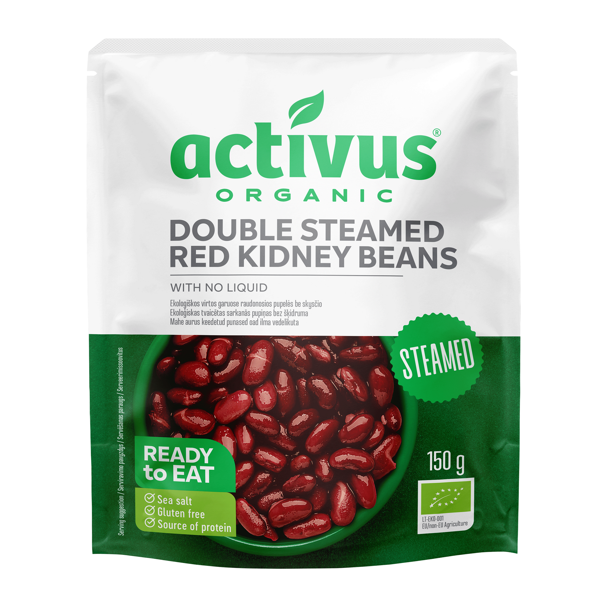 341092 Fazole červená na páře bez nálevu 150 g BIO   ACTIVUS-1