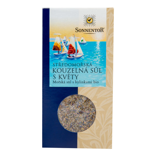 411193 Středomořská kouzelná sůl s květy 120 g BIO   SONNENTOR-1