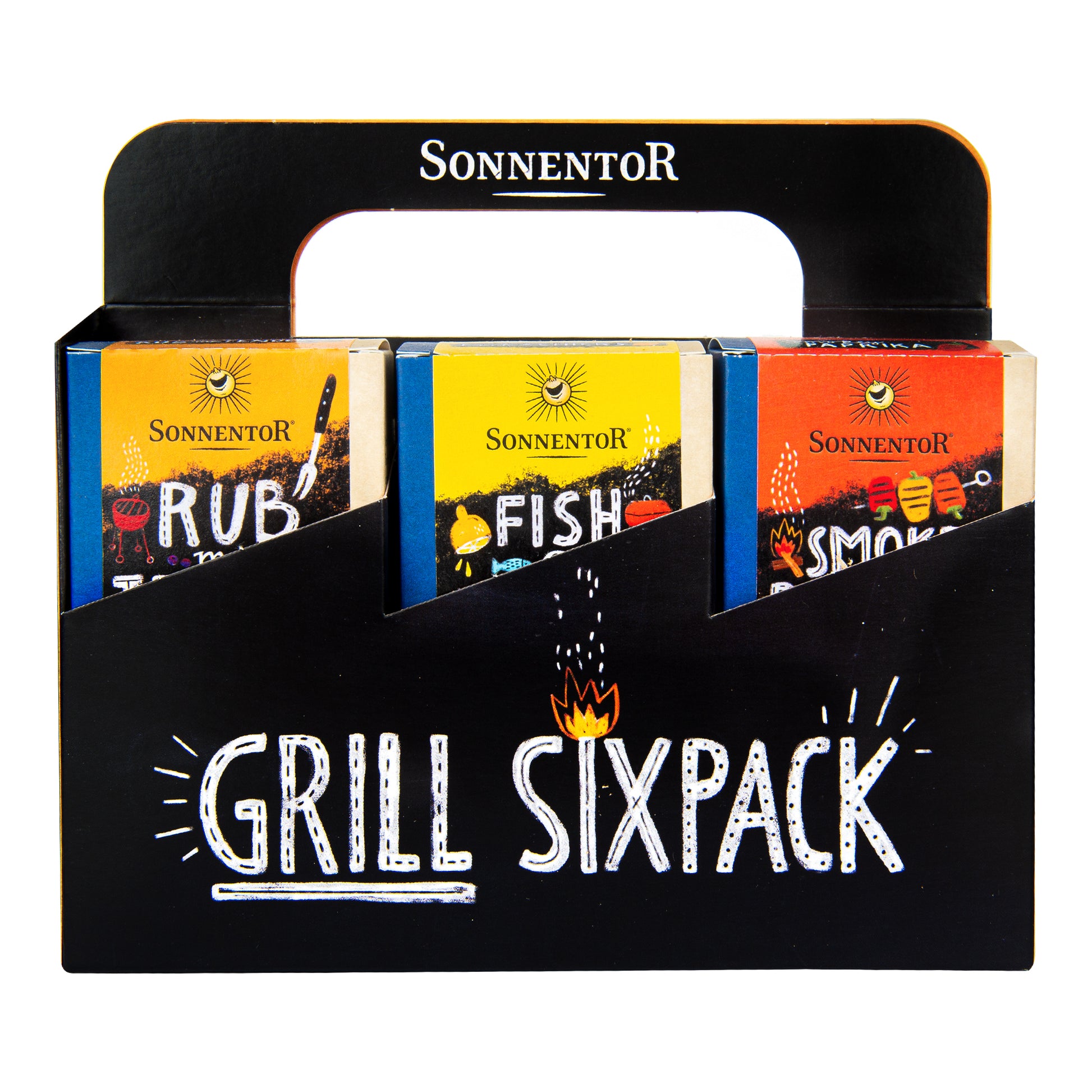 411325 Sada grilovací 6 druhů kořenících přípravků 395 g  BIO   SONNENTOR-1