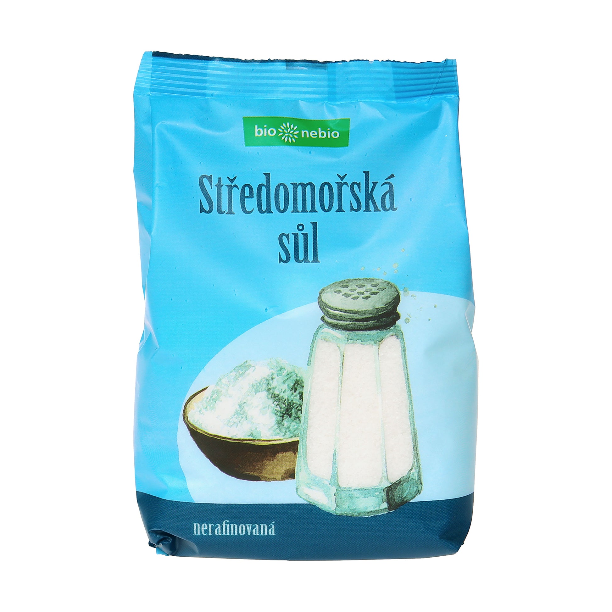 411334 Sůl středomořská nerafinovaná 500 g   BIO NEBIO-1