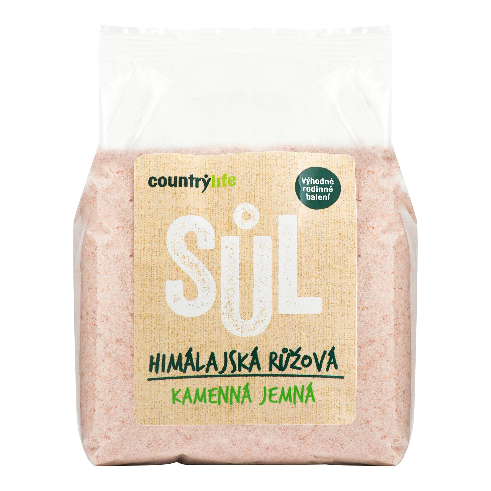 413022 Sůl himálajská růžová jemná 1 kg   COUNTRY LIFE-1