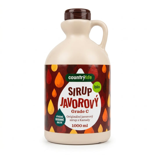 Sirup javorový Grade C 1 l BIO COUNTRY LIFE