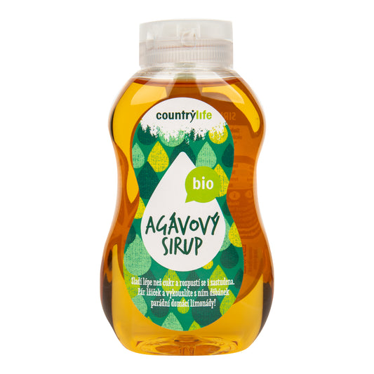 420028 Sirup agávový 250 ml BIO   COUNTRY LIFE-1