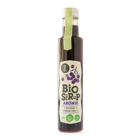 420109 Sirup arónie bez přidaného cukru 250 ml BIO   KOLDOKOL-1