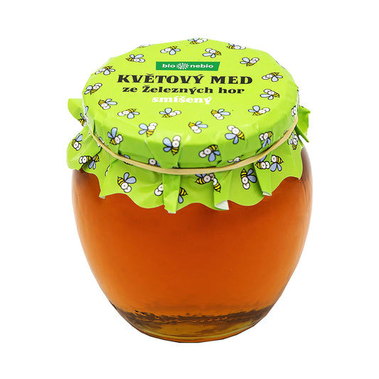 420143 Med květový ze Železných hor smíšený 650 g BIO   BIO NEBIO-1