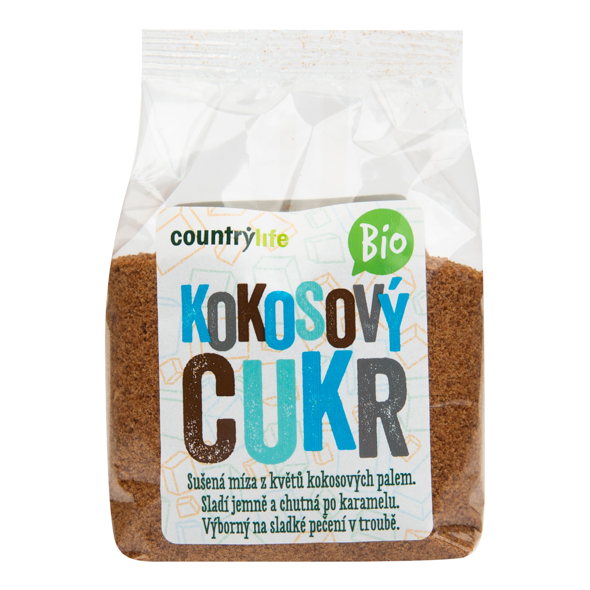 421037 Cukr kokosový 250 g BIO   COUNTRY LIFE-1