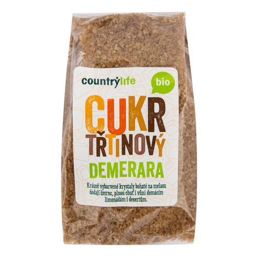 421044 Cukr třtinový Demerara 500 g BIO   COUNTRY LIFE-1