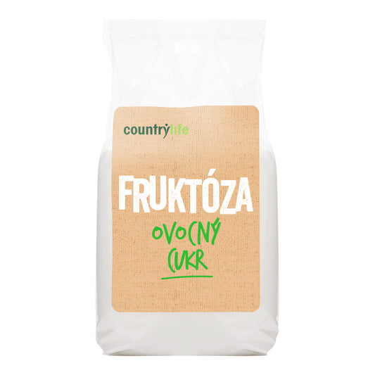 423024 Cukr ovocný fruktóza 500 g   COUNTRY LIFE-1