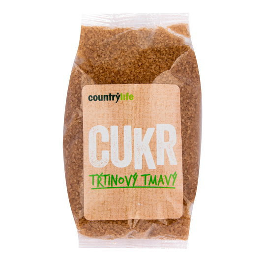 423030 Cukr třtinový tmavý 500 g   COUNTRY LIFE-1