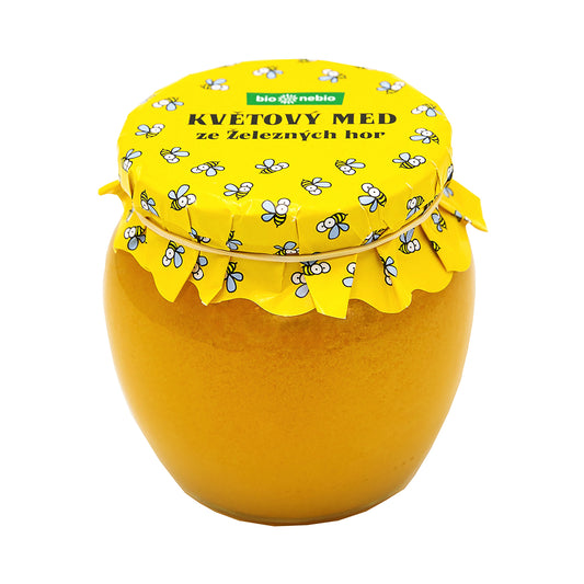 423069 Med květový ze Železných hor 650 g   BIO NEBIO-1