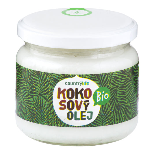 430062 Olej kokosový 300 ml BIO   COUNTRY LIFE-1
