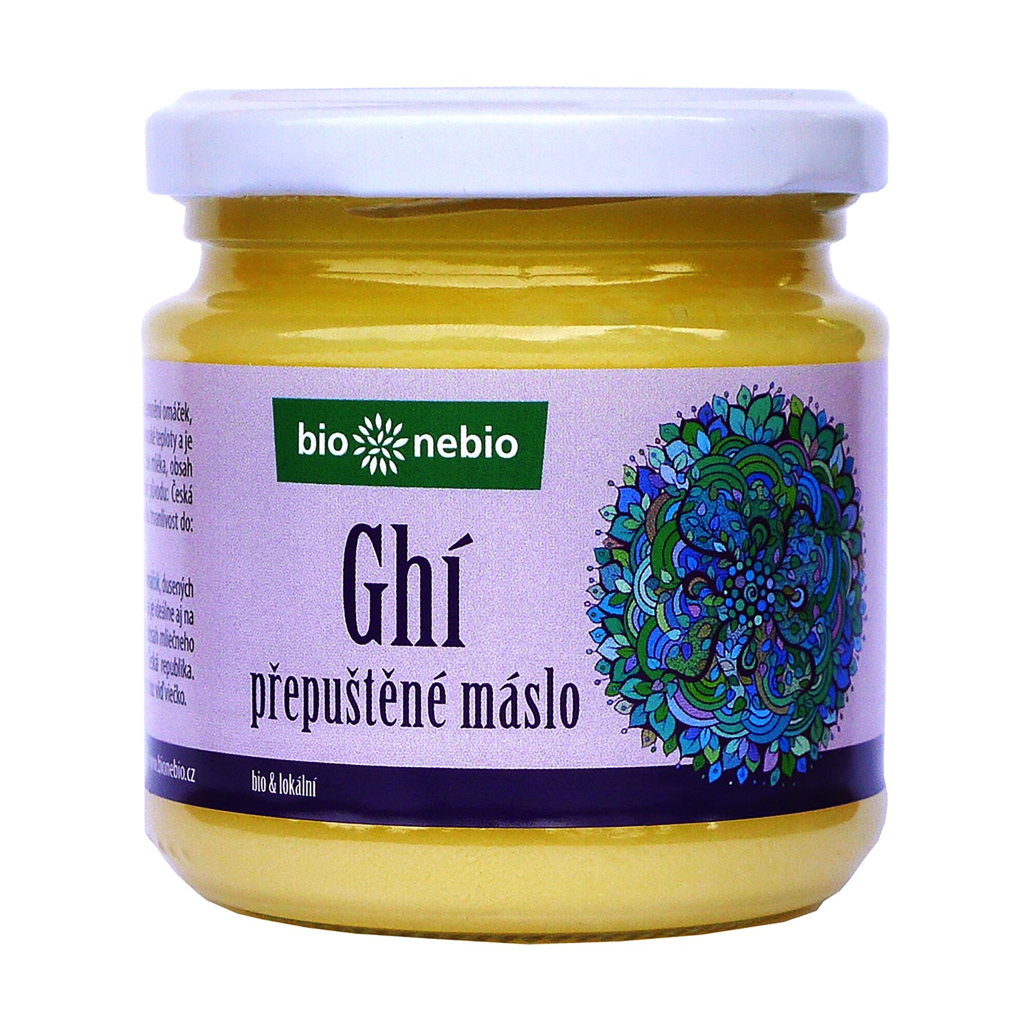 430158 Máslo přepuštěné ghí ČESKÉ 210 ml BIO   BIO NEBIO-1