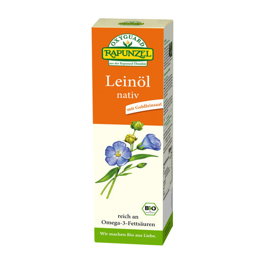 430171 Olej lněný lisovaný za studena 500 ml BIO   RAPUNZEL-1