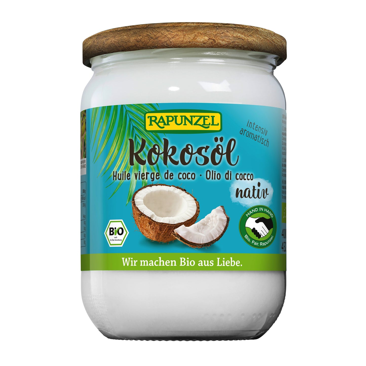430174 Olej kokosový lisovaný za studena 400 g BIO   RAPUNZEL-1