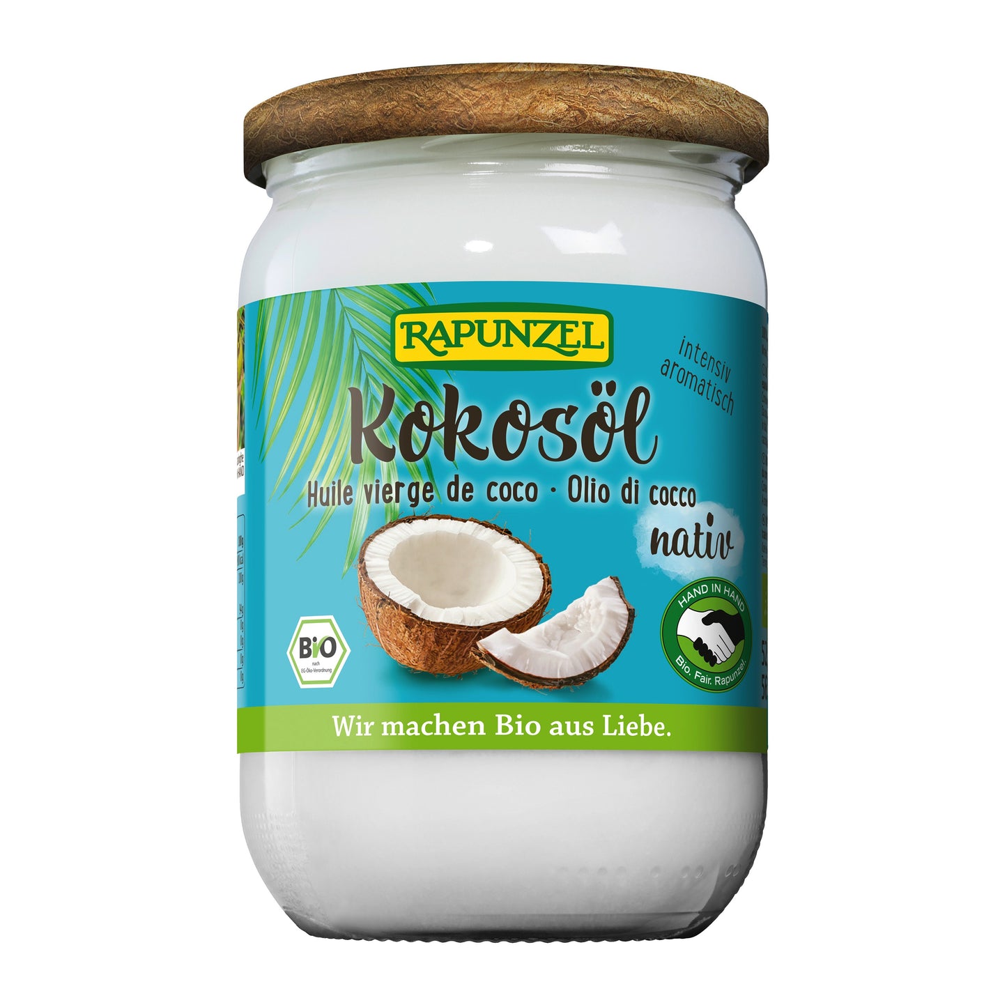 430175 Olej kokosový lisovaný za studena 525 g BIO   RAPUNZEL-1