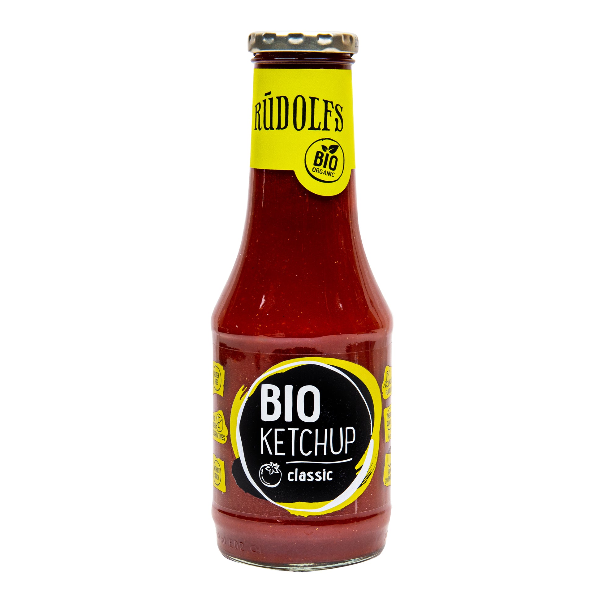 440153 Kečup rajčatový jemný 530 g BIO   RUDOLFS-1