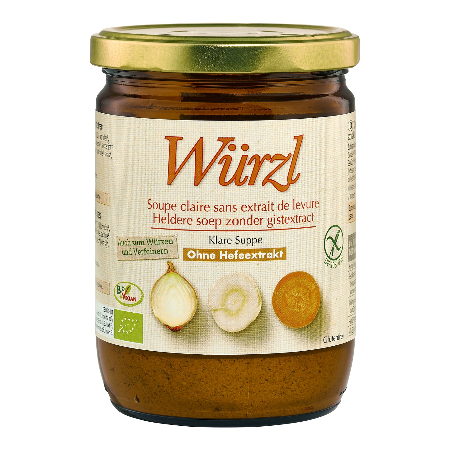 440180 Bujon zeleninový WÜRZEL sklo 250 g BIO   DENNREE-1