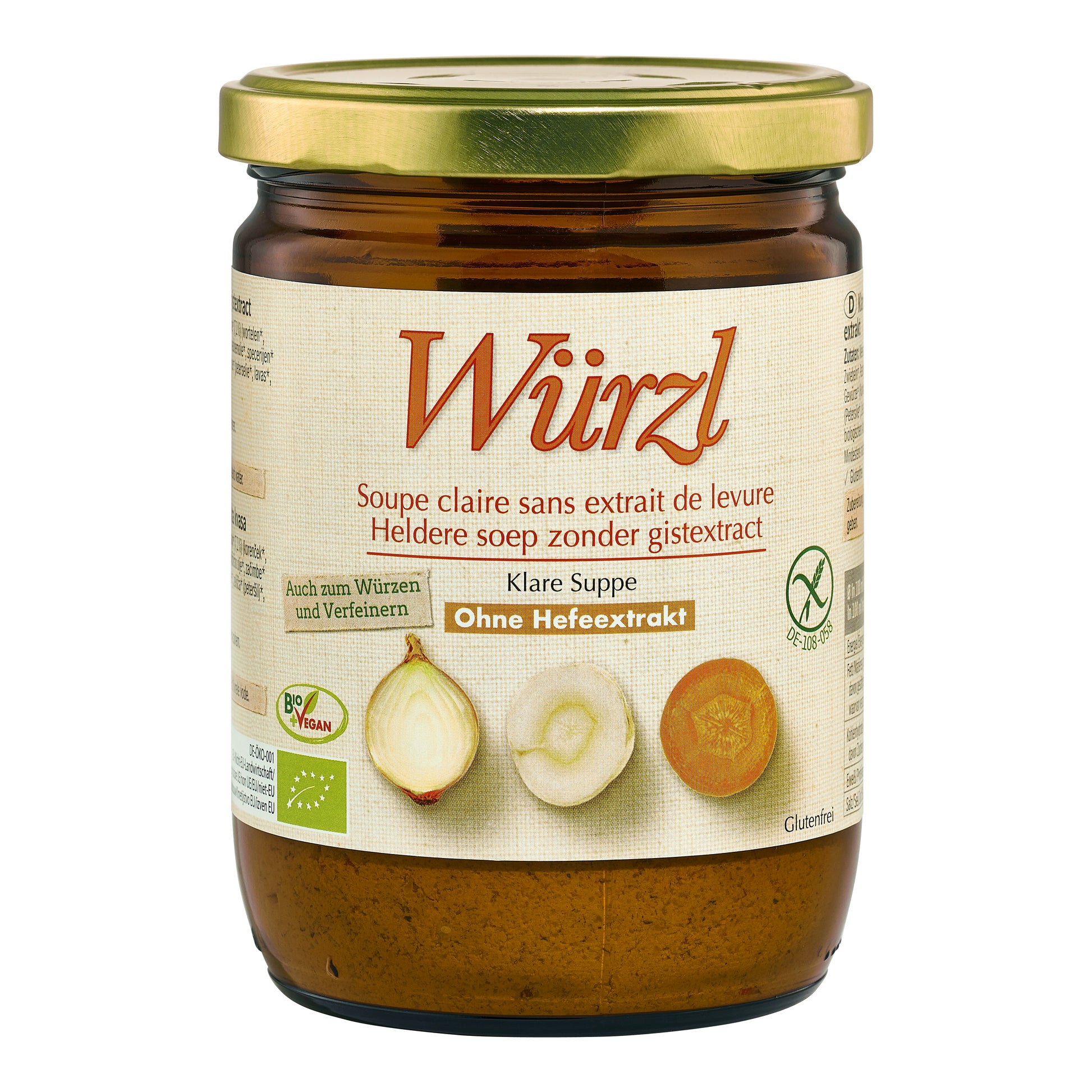 440180 Bujon zeleninový WÜRZEL sklo 250 g BIO   DENNREE-1