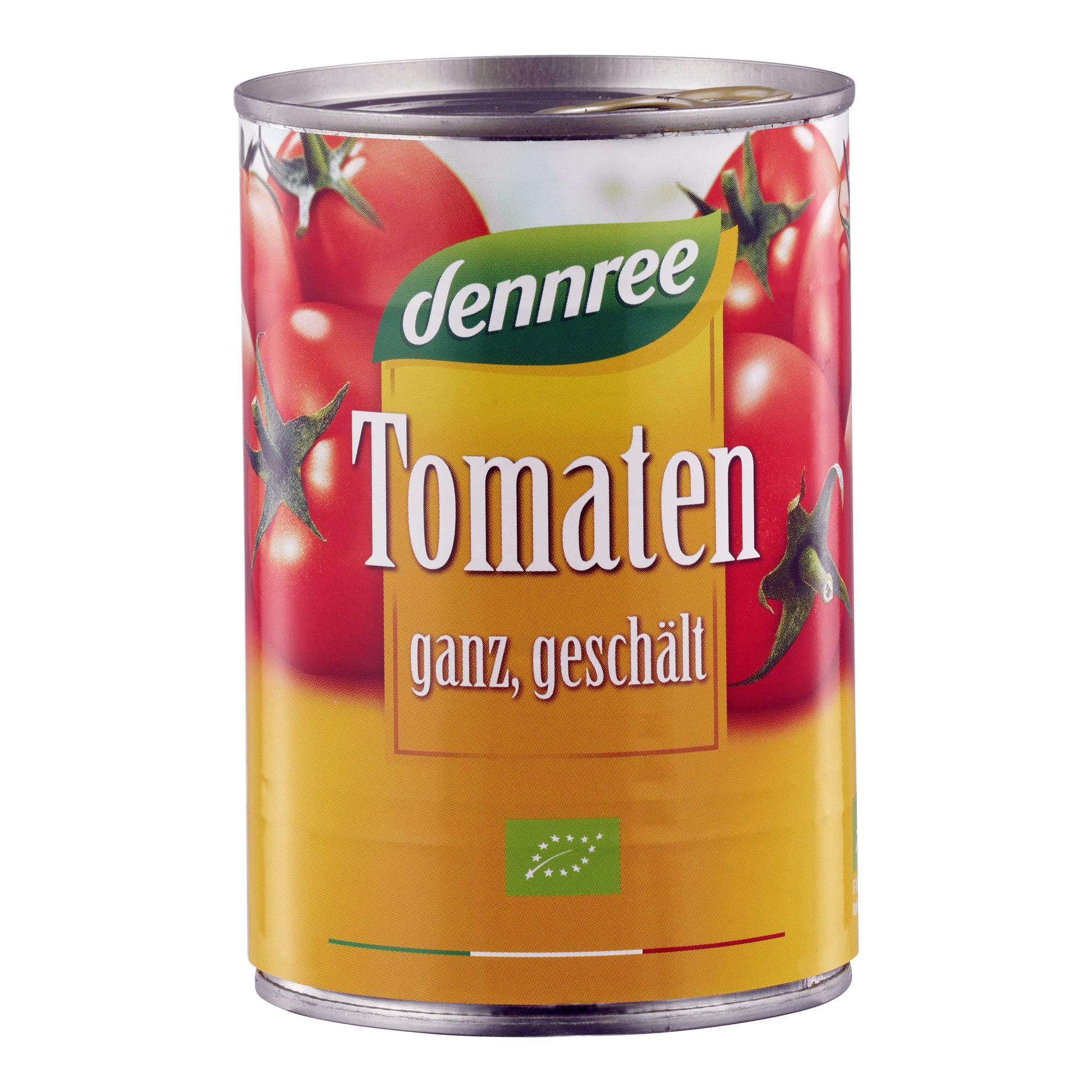 440185 Rajčata celá loupaná 400 g BIO   DENNREE-1