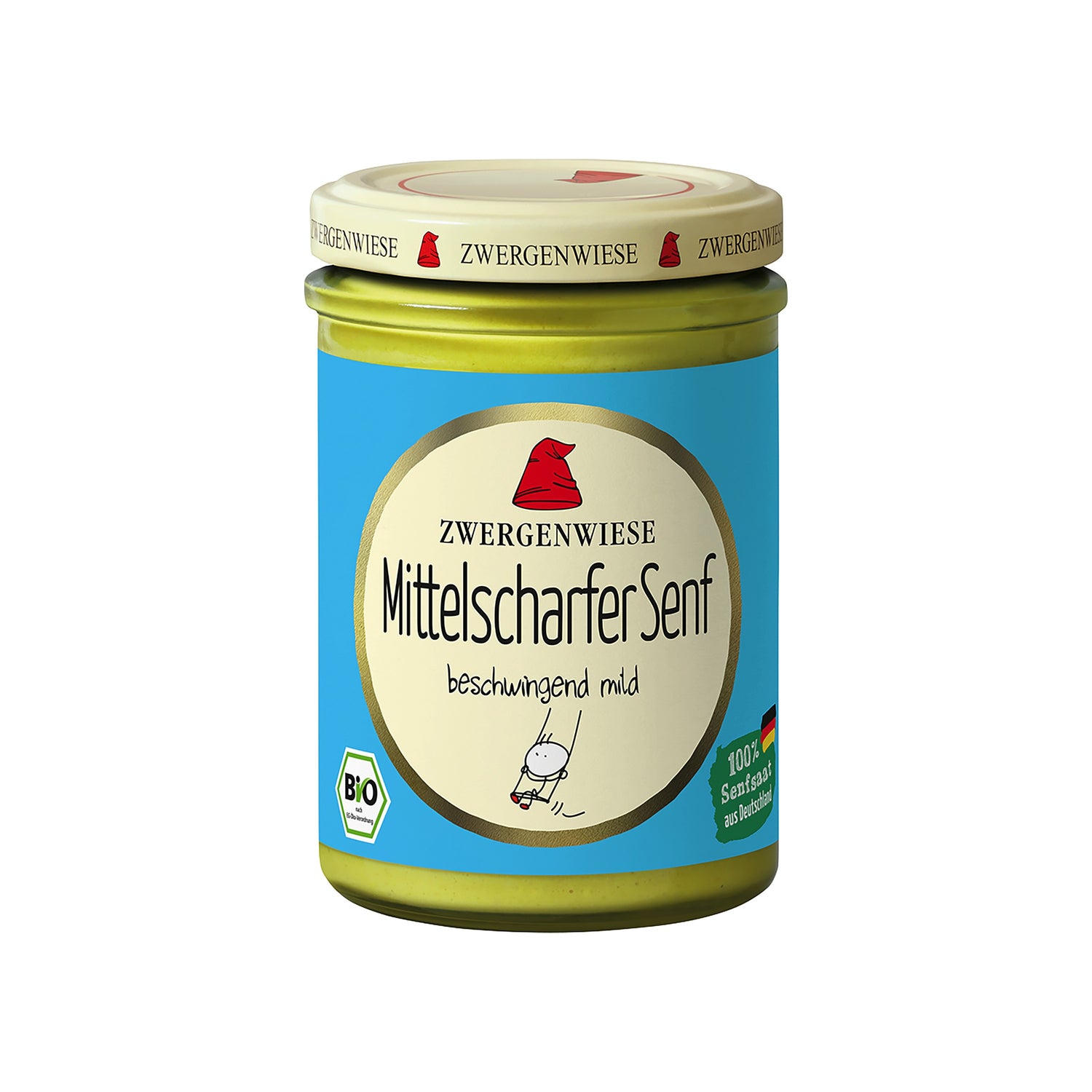 440234 Hořčice středně pálivá 160 ml BIO   ZWERGENWIESE-1