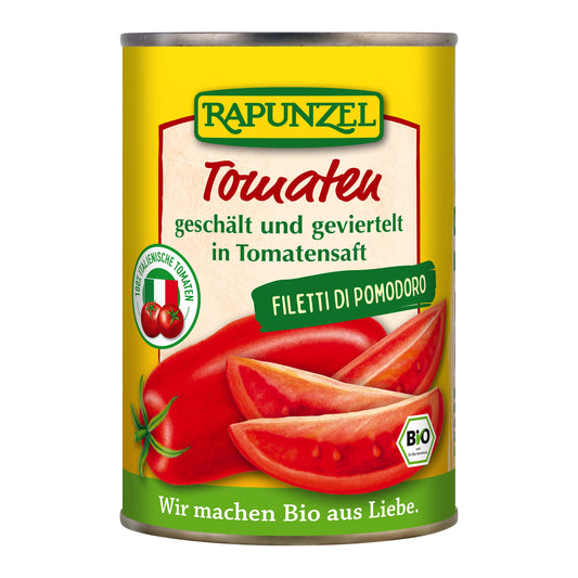 445107 Rajčata loupaná čtvrcená 400 g BIO   RAPUNZEL-1