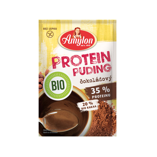 450043 Pudink čokoládový proteinový bezlepkový 45 g BIO   AMYLON-1