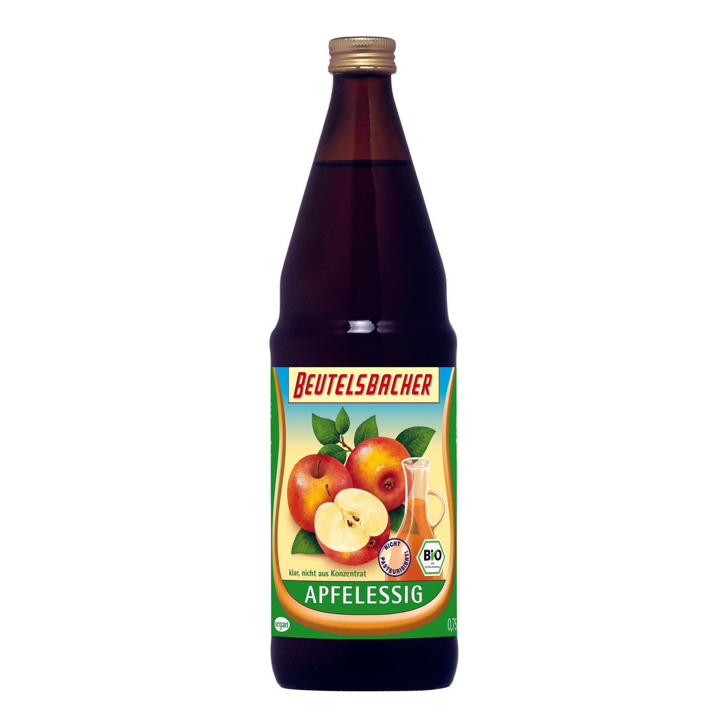 461025 Ocet jablečný nepasterovaný čirý 0,75 l BIO   BEUTELSBACHER-1