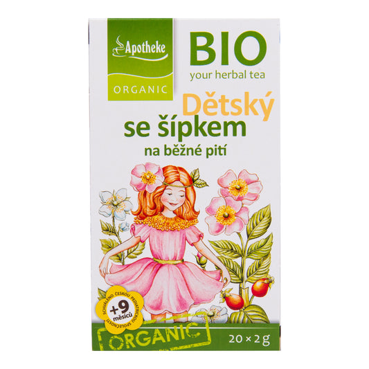 510105 Čaj Dětský ovocný se šípkem 40 g BIO   MEDIATE-1