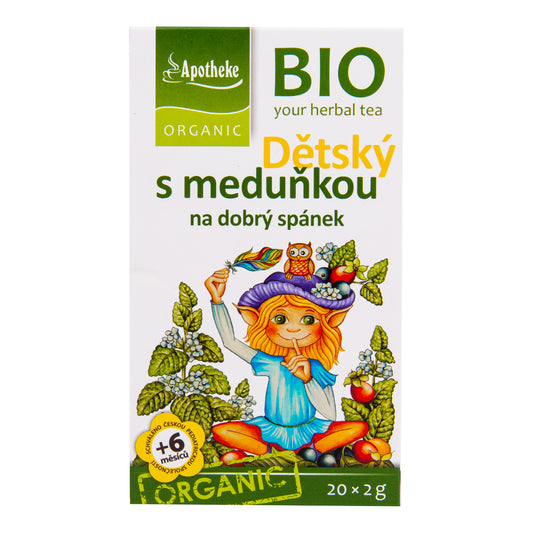 510120 Čaj Dětský ovocný s meduňkou 40 g BIO   MEDIATE-1