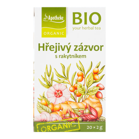 510150 Čaj hřejivý zázvor s rakytníkem 40 g BIO  MEDIATE-1