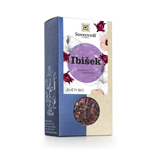 510210 Čaj Ibišek květ sypaný 80 g BIO   SONNENTOR-1
