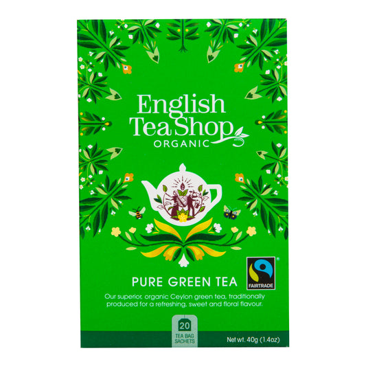 510328 Čaj Zelený Fair Trade 20 sáčků BIO   ENGLISH TEA SHOP-1