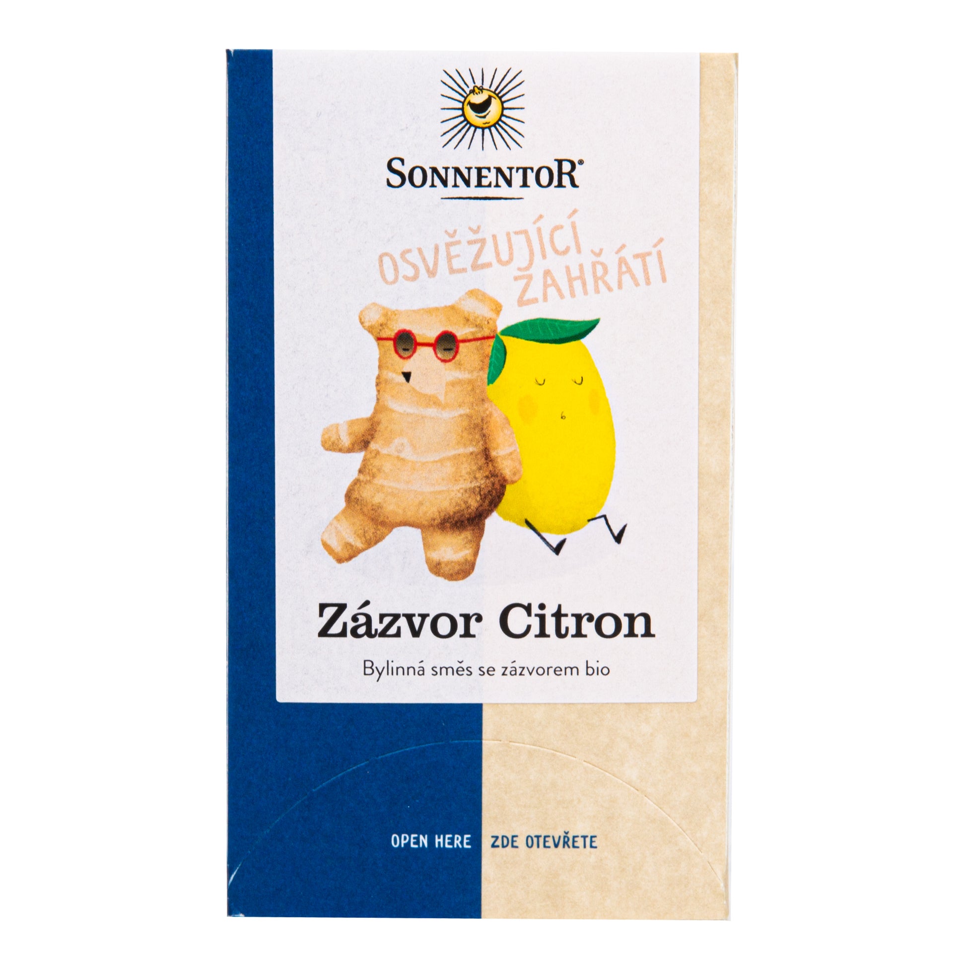 510385 Čaj Zázvor citron 32,4 g BIO   SONNENTOR-1