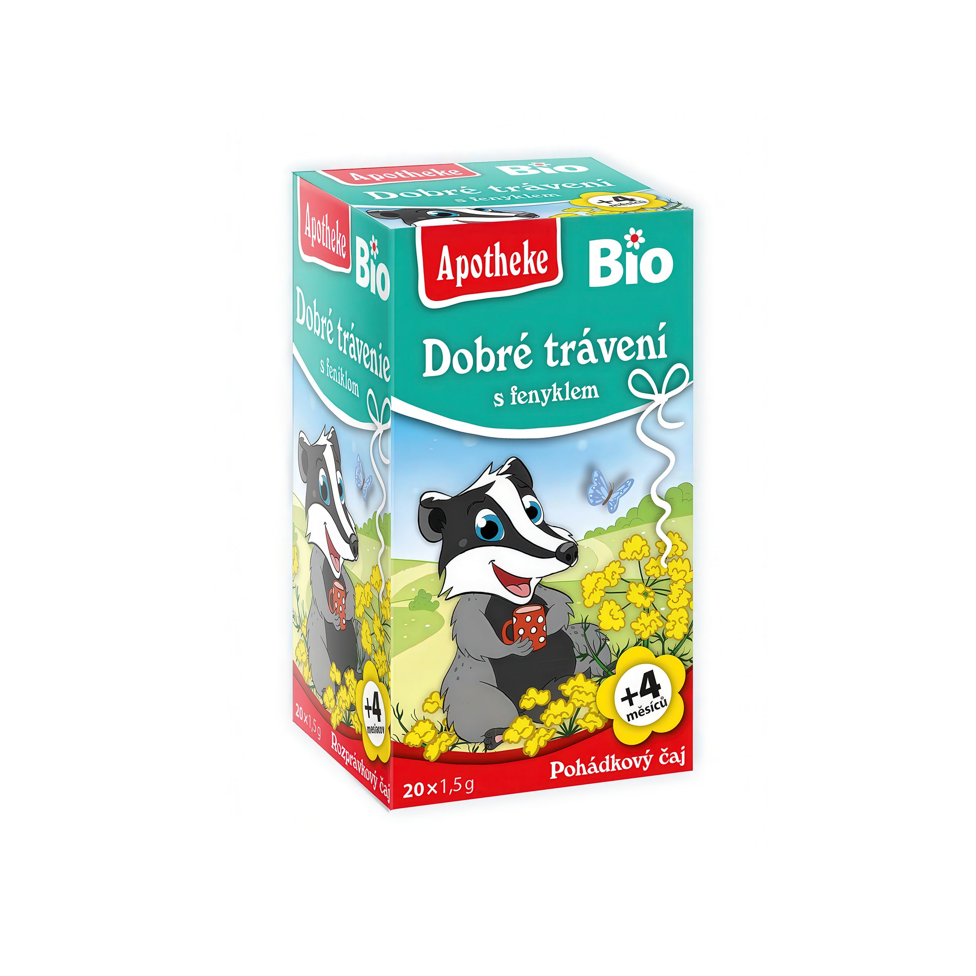 510483 Čaj dětský Na dobré trávení 30 g BIO   MEDIATE-1