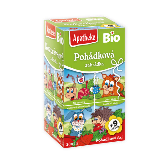 510488 Čaj dětský Pohádková zahrádka 20 sáčků 40 g BIO   MEDIATE-1