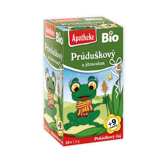 510489 Čaj dětský Průduškový s jitrocelem 20 sáčků 30 g BIO   MEDIATE-1