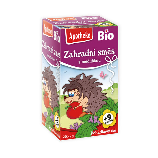 510490 Čaj dětský Zahradní směs s meduňkou 20 sáčků 40 g BIO   MEDIATE-1