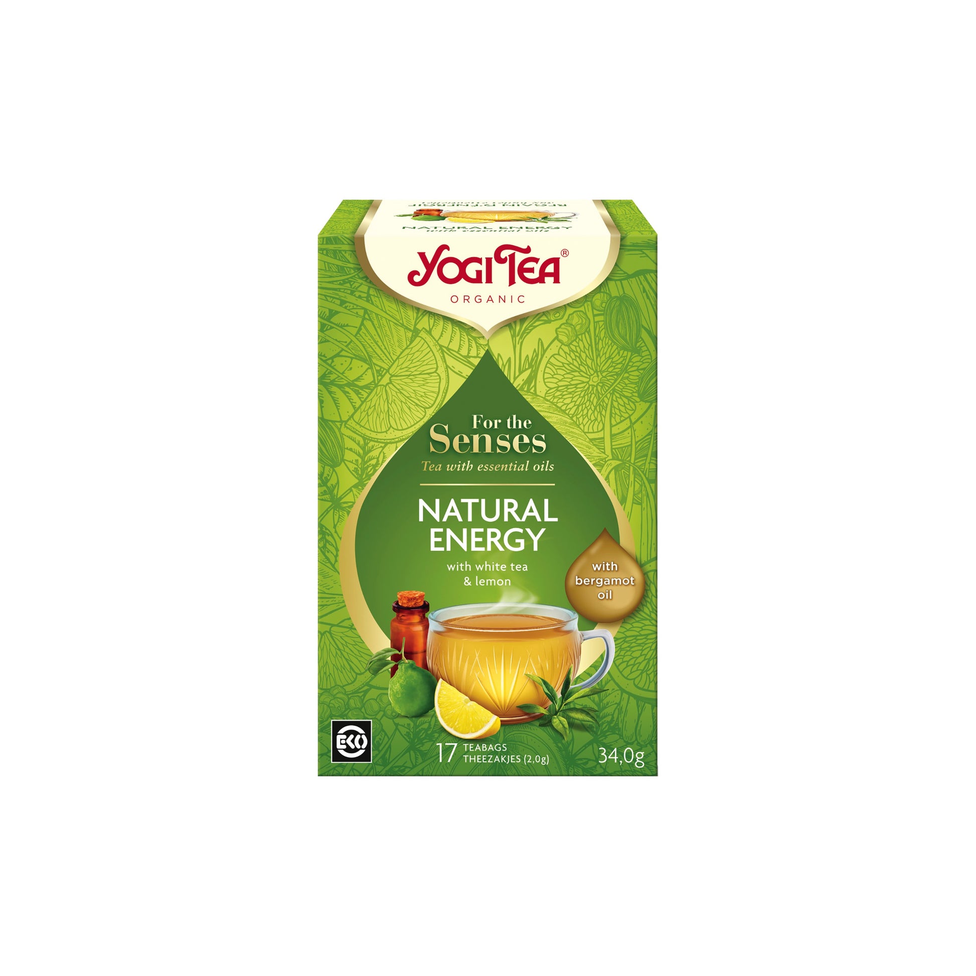 510509 Čaj Pro smysly - Přirozená energie 17 sáčků 34 g BIO   YOGI TEA-1