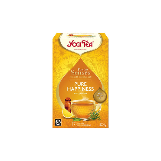 510516 Čaj Pro smysly - Čiré štěstí 17 sáčků 37,4 g BIO   YOGI TEA-1