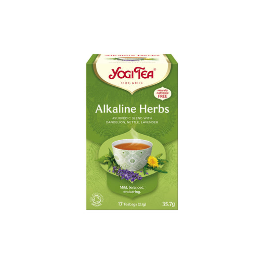 510528 Čaj Zásadité bylinky 17 sáčků 35,7 g BIO   YOGI TEA-1