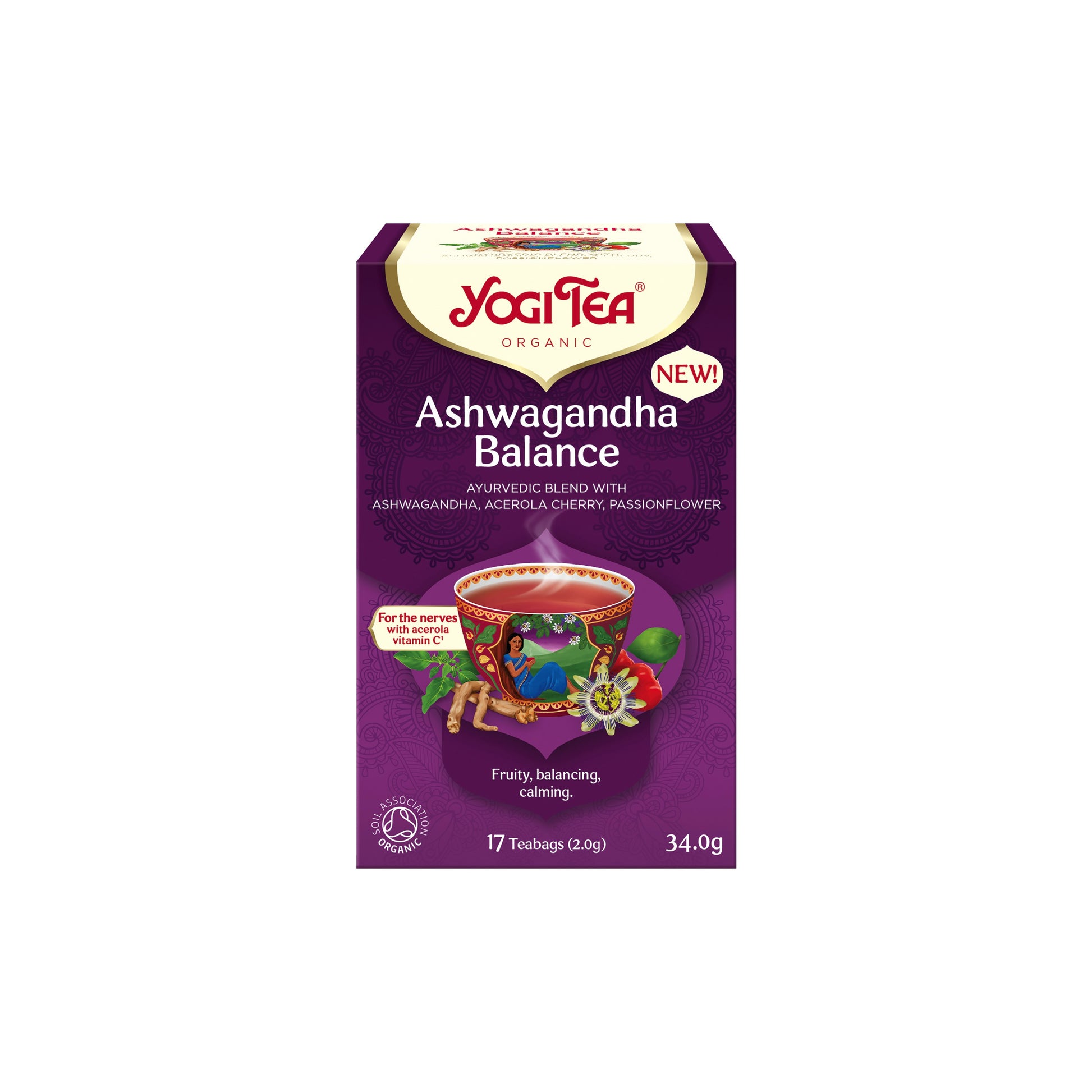 510535 Čaj Rovnováha Ashwaganhy 17 sáčků 34 g BIO   YOGI TEA-1