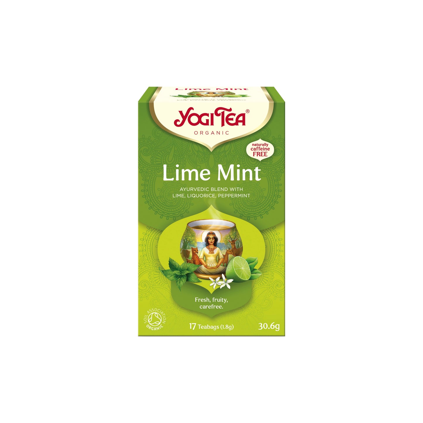 510542 Čaj Limetka Máta 17 sáčků 30,6 g BIO   YOGI TEA-1