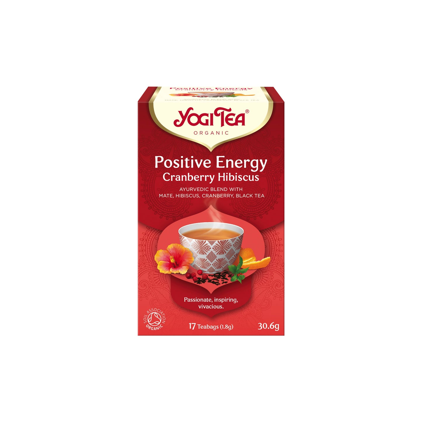 510544 Čaj Positivní energie 17 sáčků 30,6 g BIO   YOGI TEA-1