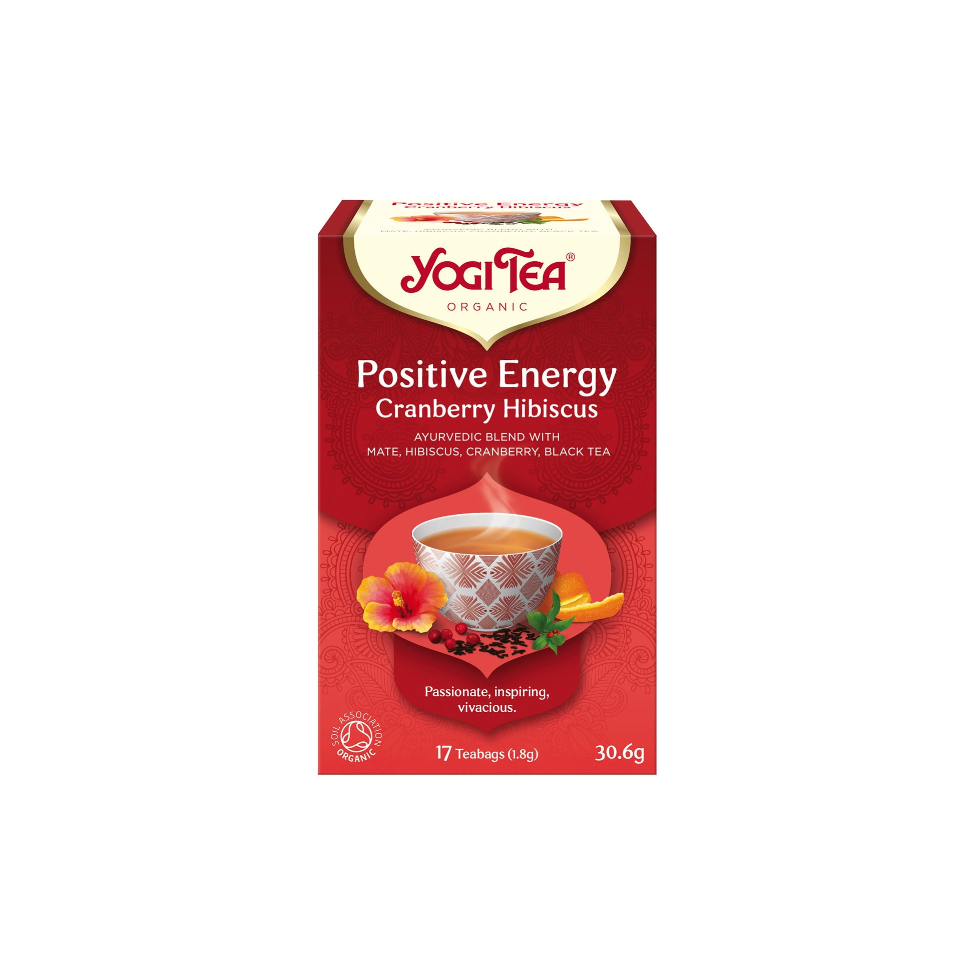 510544 Čaj Positivní energie 17 sáčků 30,6 g BIO   YOGI TEA-1
