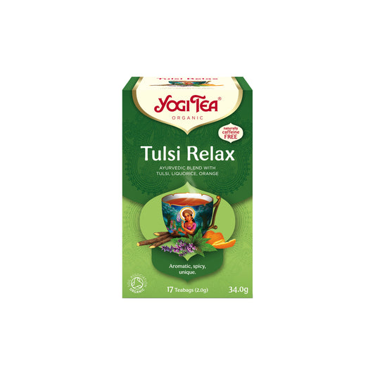 510546 Čaj Tulsi Relax 17 sáčků 34 g BIO   YOGI TEA-1