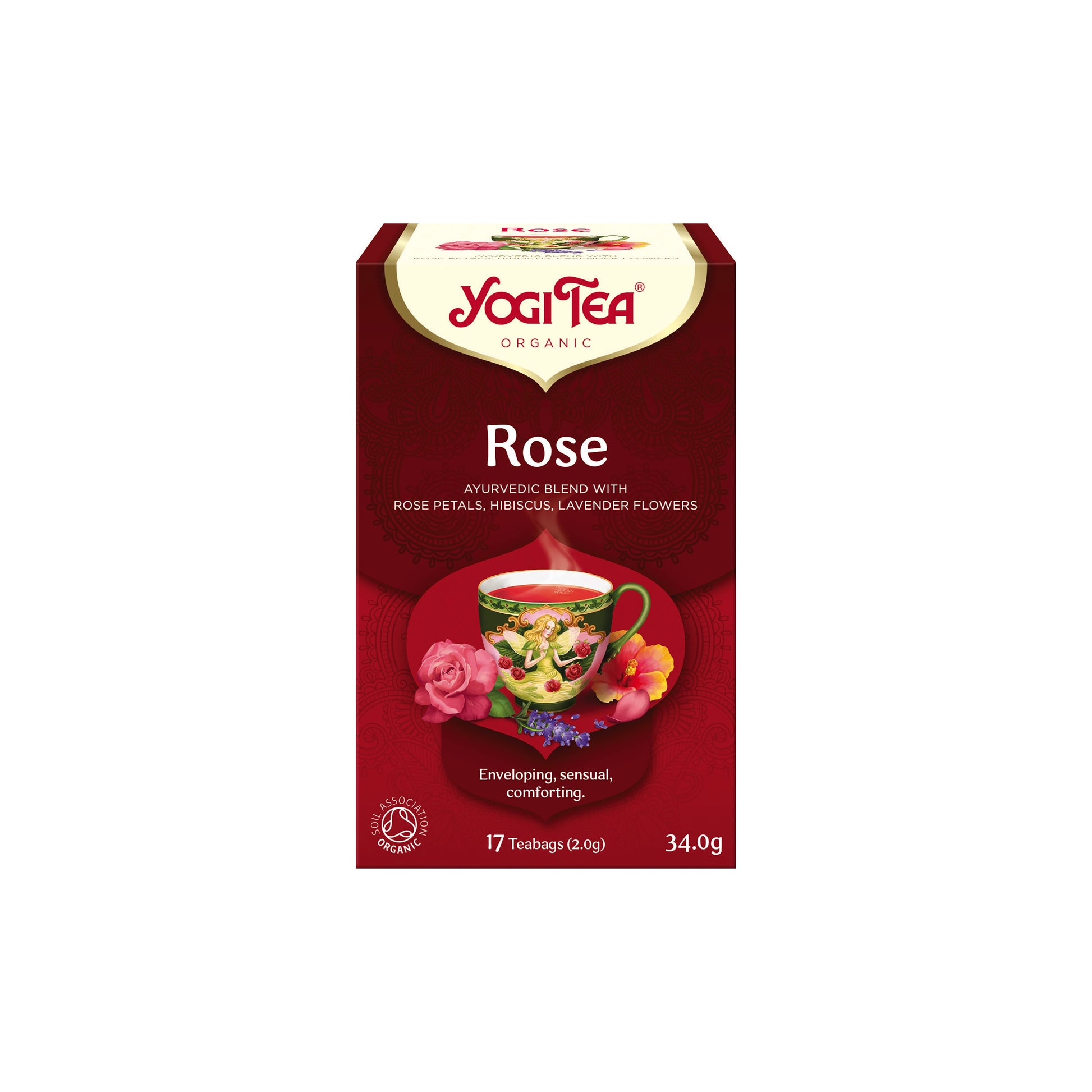 510547 Čaj Růže 17 sáčků 34 g BIO   YOGI TEA-1
